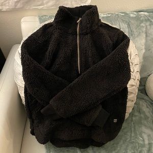CALVIN KLEIN SHERPA HALF ZIP